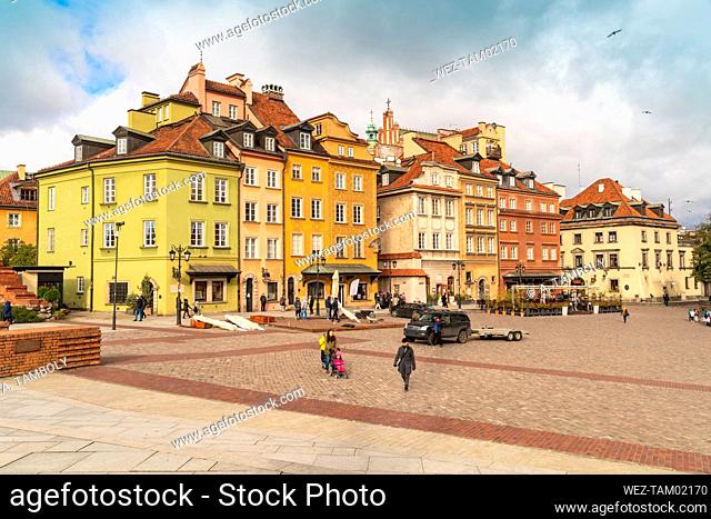 Stare Miasto en el casco antiguo de Varsovia, Polonia