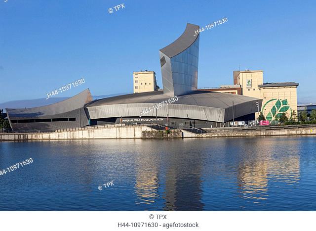 England, Manchester, city, Salford, Quays, Imperial War Museums North