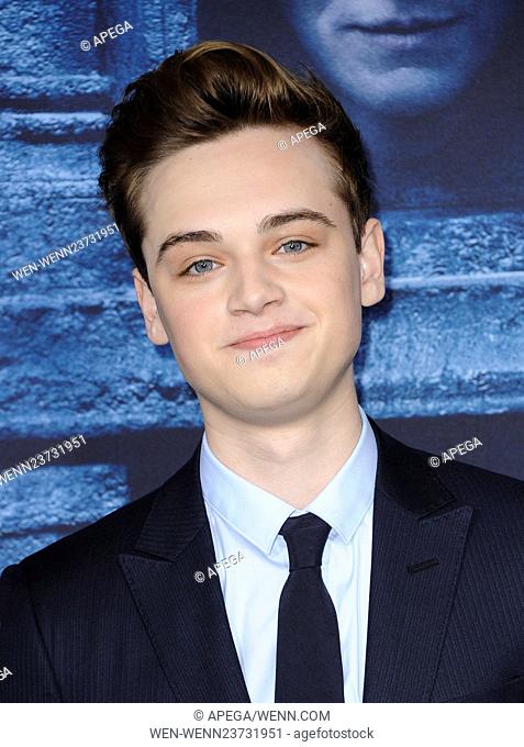 Premiere of 'Game of Thrones' Season 6 - Arrivals Featuring: Dean-Charles Chapman Where: Los Angeles, California, United States When: 10 Apr 2016 Credit:...