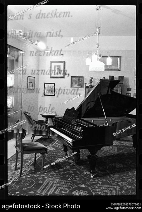 ***1978 FILE PHOTO***The permanent exhibition of the Leos Janacek Memorial was opened in Brno on Smetana Street as part of the 3rd International Music Festival...