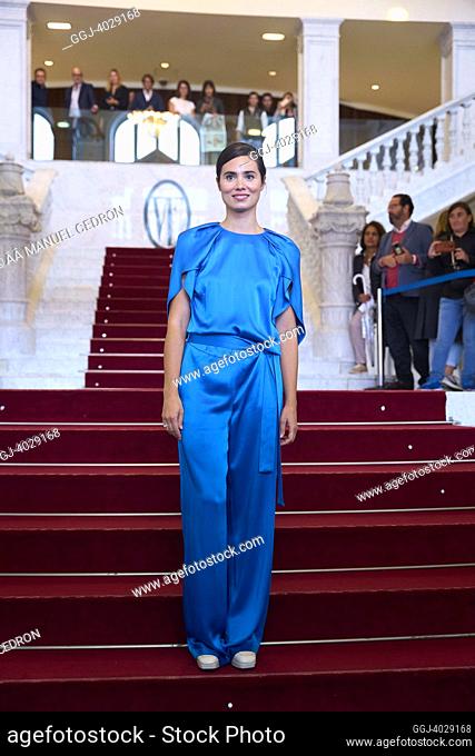 Loreto Mauleon attended 'Los renglones torcidos de Dios' Red Carpet during 70th San Sebastian International Film Festival at Victoria Eugenia Theatre on...