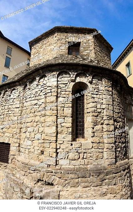 Church in the city of Bergamo, Lombardy, Italy