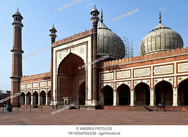 India, Delhi, Old Delhi, Jama Masjid, Friday Mosque