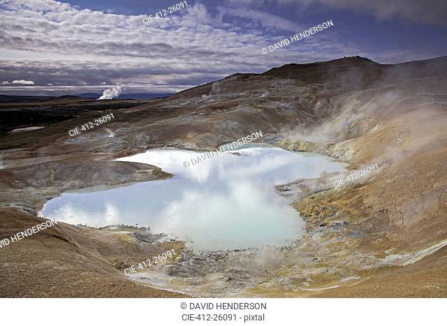 Mineral pool, Krafla, Myvatn, Iceland