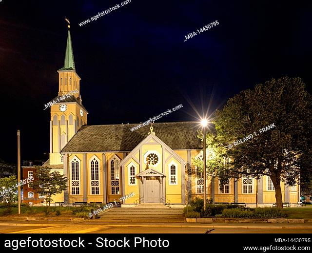 Norway, Troms og Finnmark, Tromsø domkirke (Tromsø Cathedral) Evangelical Lutheran Episcopal Church