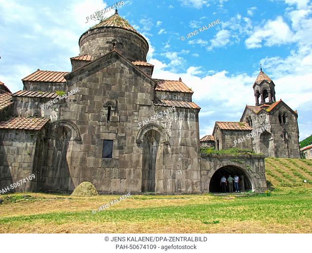 Exterior view of the Cathedral of Surb Nishan (L) at Haghpat Monastery in Haghpat, Armenia, 23 June 2014. Haghpat Monastery was founded in the 10th century and...