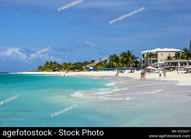 World class Shoal Bay East beach, Anguilla, Caribbean, British Oversea territory, United Kingdom, Europe