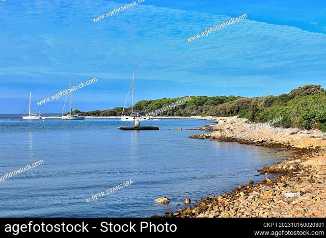Illustrative photo, recreation, holidays, Porat svetog Ante, Silba Island, Harbour, Dalmatia, Croatia, September 19, 2023. (CTK Photo/Petr Svancara)