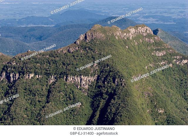 It in the Boundary among States of Rio Grande do Sul and of Santa Catarina, trimmed of the mountain, São José dos Ausentes, Rio Grande do Sul, Brazil