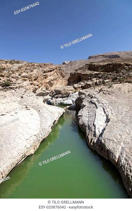 Wadi Bani Khalid im Sultanat Oman