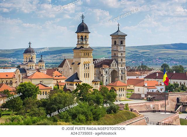 Romania, Alba Julia City, Alba Julia Citadel, Reintregirii Neamului Cathedral