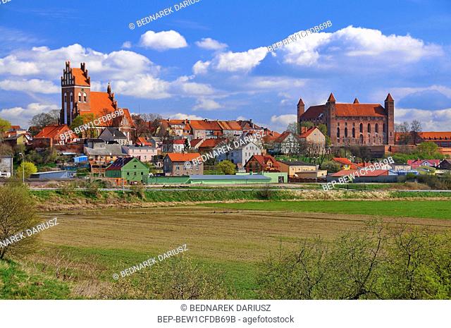 Gniew Castle, one of the most recognizable landmarks in Pomerania, Poland