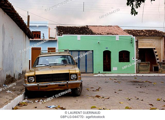 City, Houses, Palmeiras, Chapada Diamantina, Bahia, Brazil
