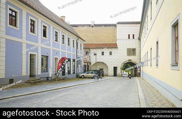 Budejovice Gate in Trebon is at the end of Husova Street. (CTK Photo/Jan Rychetsky)