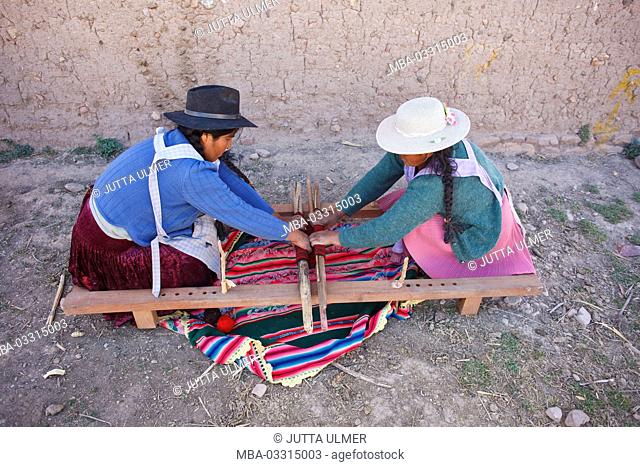 Bolivia, Potolo, Fairly Trade, textiles, women, loom