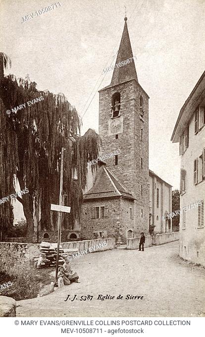 Old Church at Sierre, Switzerland