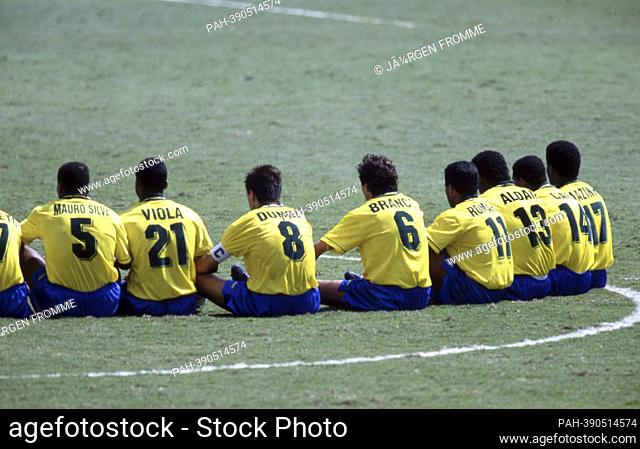 firo, 17.07.1994 archive picture, archive photo, archive, archive photos football, soccer, World Cup 1994 USA, 94 final, final Brazil - Italy 3:2 after penalty...