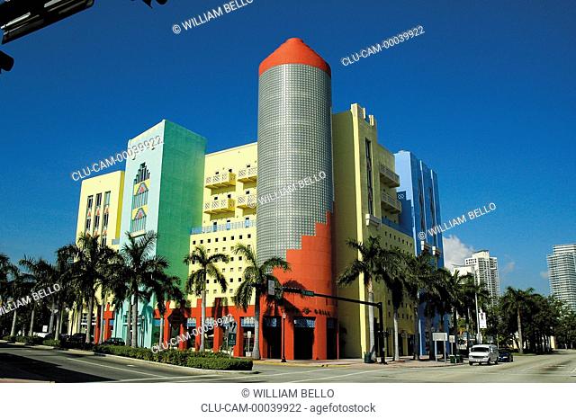 Art Deco Architecture, South Beach, Miami, Florida, United States, North America