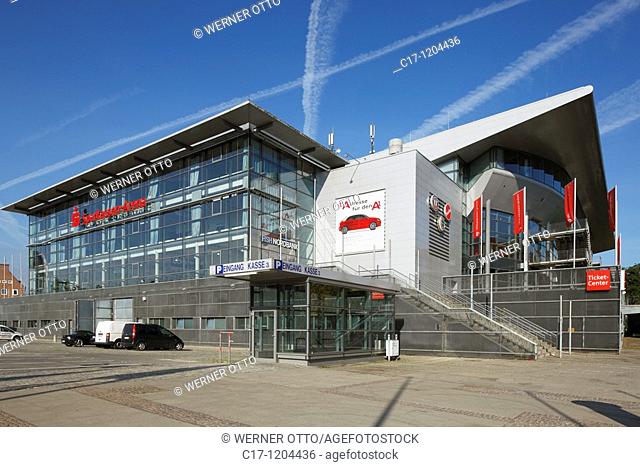 Germany, Kiel, Kiel Fjord, Baltic Sea, Schleswig-Holstein, Sparkassen Arena, former Ostseehalle, sports hall