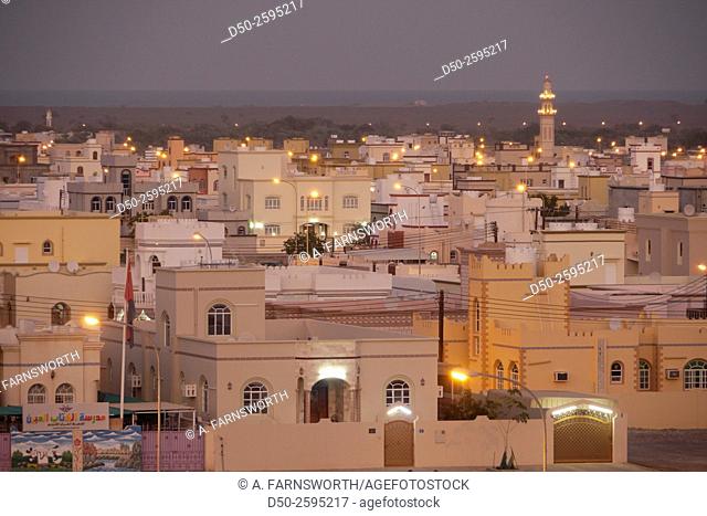 SUR, OMAN Seaside town 250 kilometers east of Muscat. Daily life and sights. Village