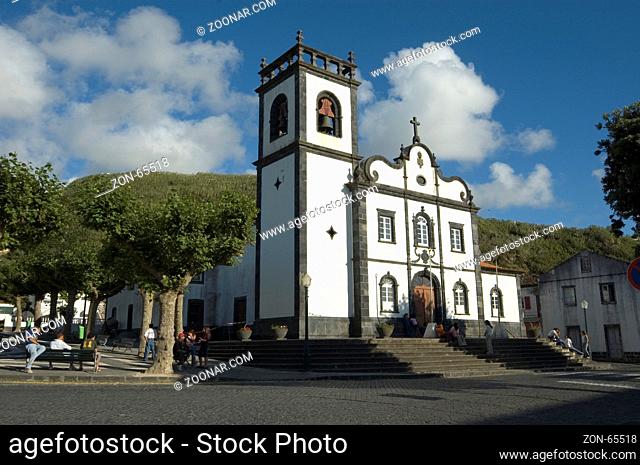 Kirche in San Miguel, Azoren, Portugal, Europa | Church in San Miguel, Acores, Portugal, Europe