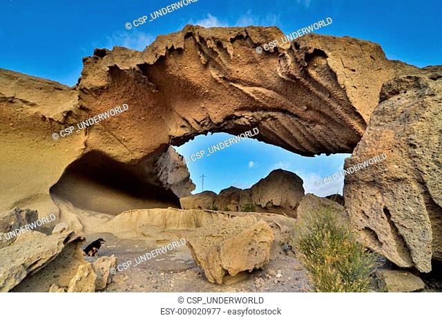Natural Arch in the Desert