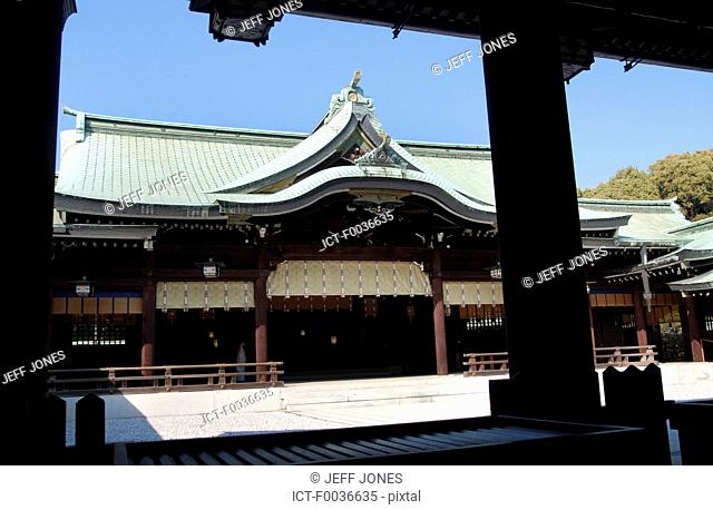Japan, Tokyo, Meiji-Jingu temple