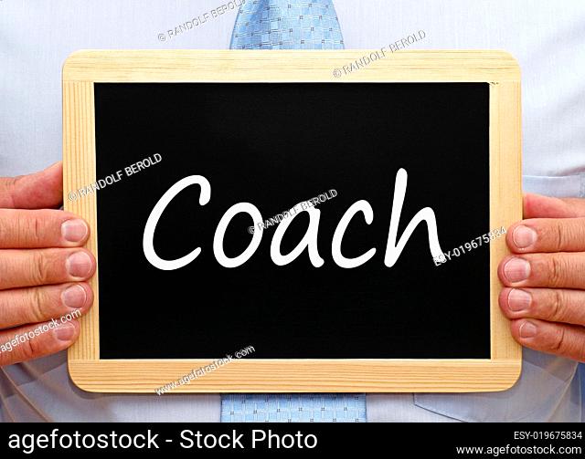 Coach - Business Concept