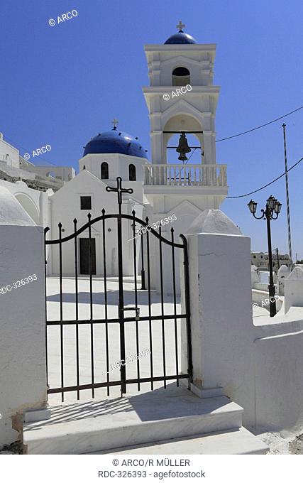 Anastasi Church, Imerovigli, Santorini, Cyclades Islands, Greece