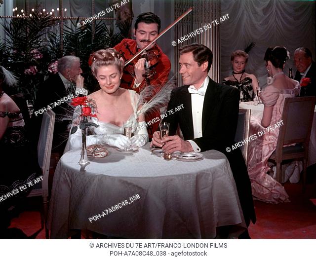 Elena et les hommes  Elena and her men Year: 1956 - France Ingrid Bergman , Mel Ferrer  Director: Jean Renoir Photo: Emmanuel Lowenthal