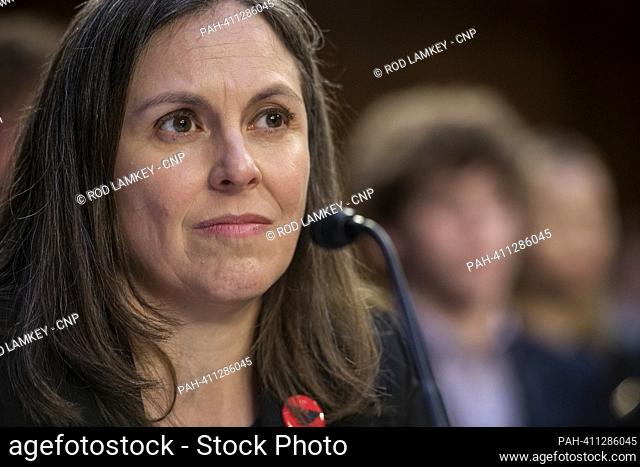 Diana Tellefson Torres, Chief Executive Officer, UFW Foundation, appears before a Senate Committee on the Judiciary hearing to examine immigrant workers