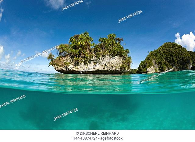 Inselwelt von Palau, Mikronesien, Palau, Islands of Palau, Micronesia, Palau