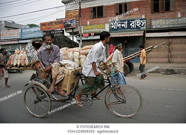 dhaka, person, rickshaw, cycle, bangladesh, people