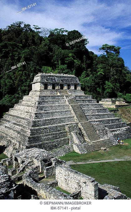 México Palenque Templo de las Inscripciones Chiapas
