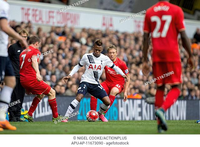 2015 Barclays Premier League Tottenham Hotspur v Liverpool Oct 17th. 17.10.2015. White Hart Lane, London, England. Barclays Premier League