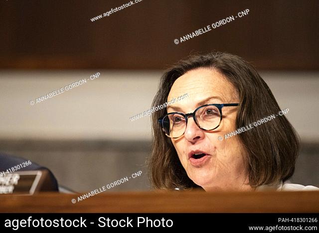 United States Senator Deb Fischer (Republican of Nebraska), Ranking Member, US Senate Committee on Rules and Administration at a Senate Rules and Administration...