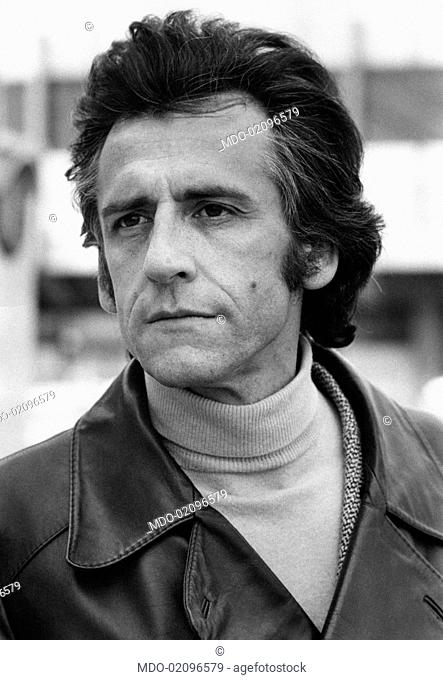 Portrait of Italian actor Giulio Bosetti. Rome, 1971