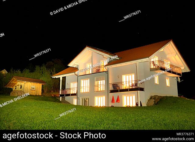 Holiday house, Bavarian Forest, Bavaria, Germany, Europe