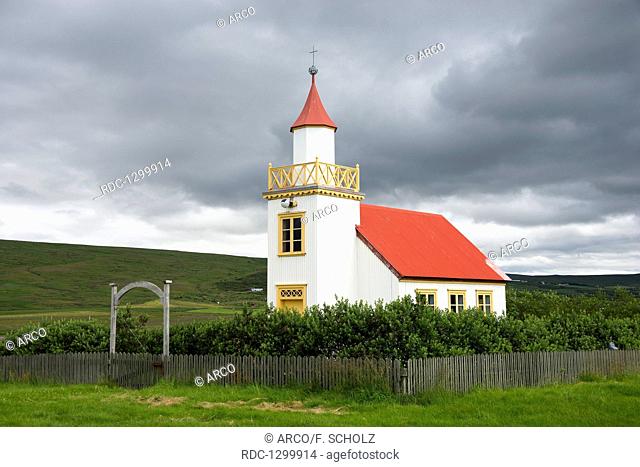 Church, Storias, Reykholtsdalur, Iceland