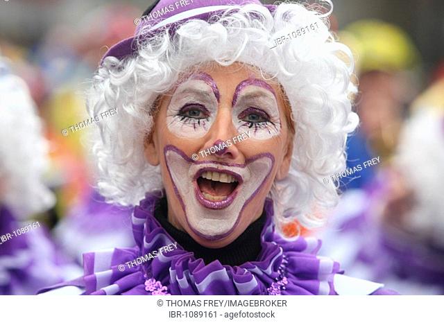 Carnival, Rose Monday parade in Koblenz, Rhineland-Palatinate, Germany, Europe