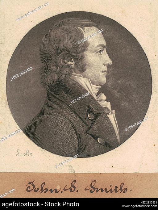 Alexander Smyth, 1807. Creator: Charles Balthazar Julien Févret de Saint-Mémin