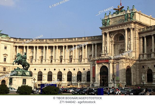 Austria, Vienna, Hofburg Palace, Neue Burg