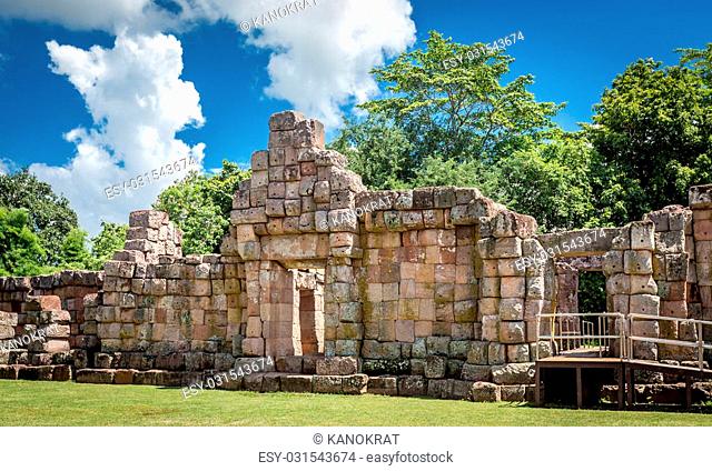 Phanom Rung historical park , An old Architecture about a thousand years ago at Buriram Province, Thailand
