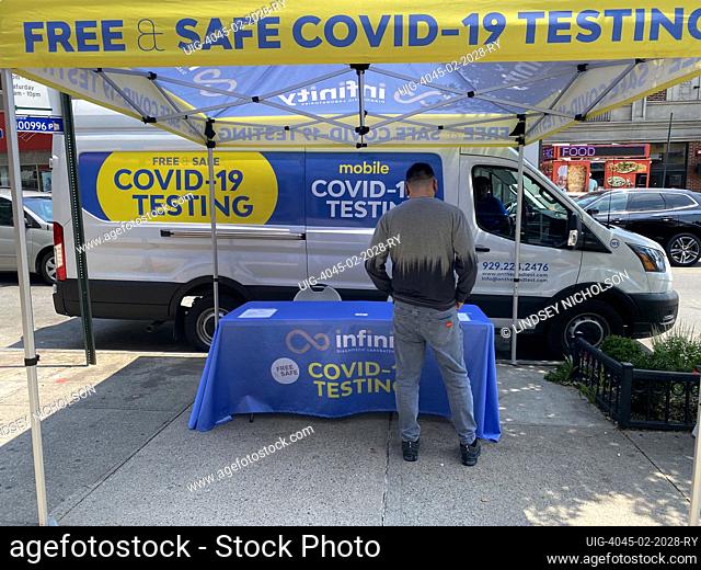 Free Safe Covid-19 Testing site, Forest Hills, Queens, New York