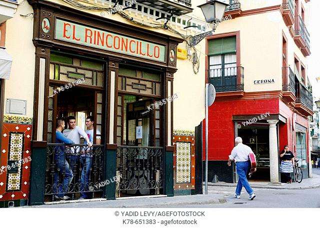 El Rinconcillo, Sevilles oldest tapas bar, Spain