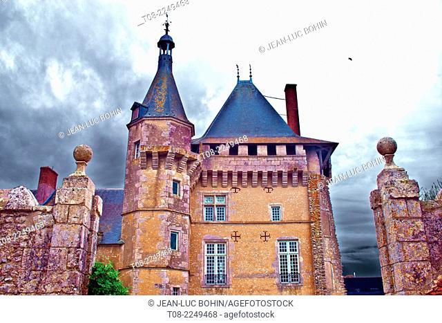 france, loire castles : talcy castle