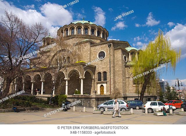 Sveta Nedelya orthodox church central Sofia Bulgaria Europe