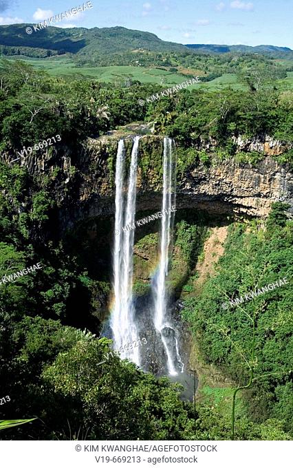 Waterfall, Chamarel, Mauritius