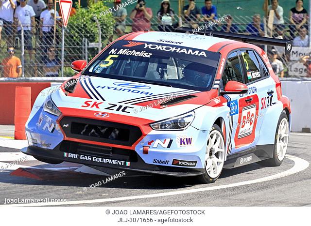 WTCR 2018: Vila Real. Race of Portugal, Pratice Action. Michlisz Hyundai i30 N TCR #5