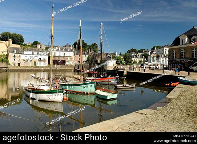 Harbour of Saint Goustan, Departement Morbihan, Brittany, France